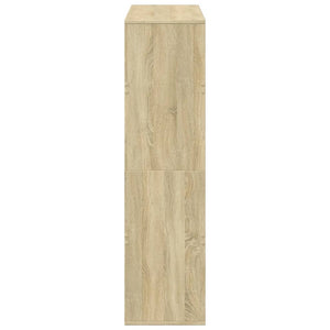 Βιβλιοθήκη/Διαχωριστικό Χώρου Δρυς 100x33x125,5 εκ. Επεξ. Ξύλο - Pakobazaar