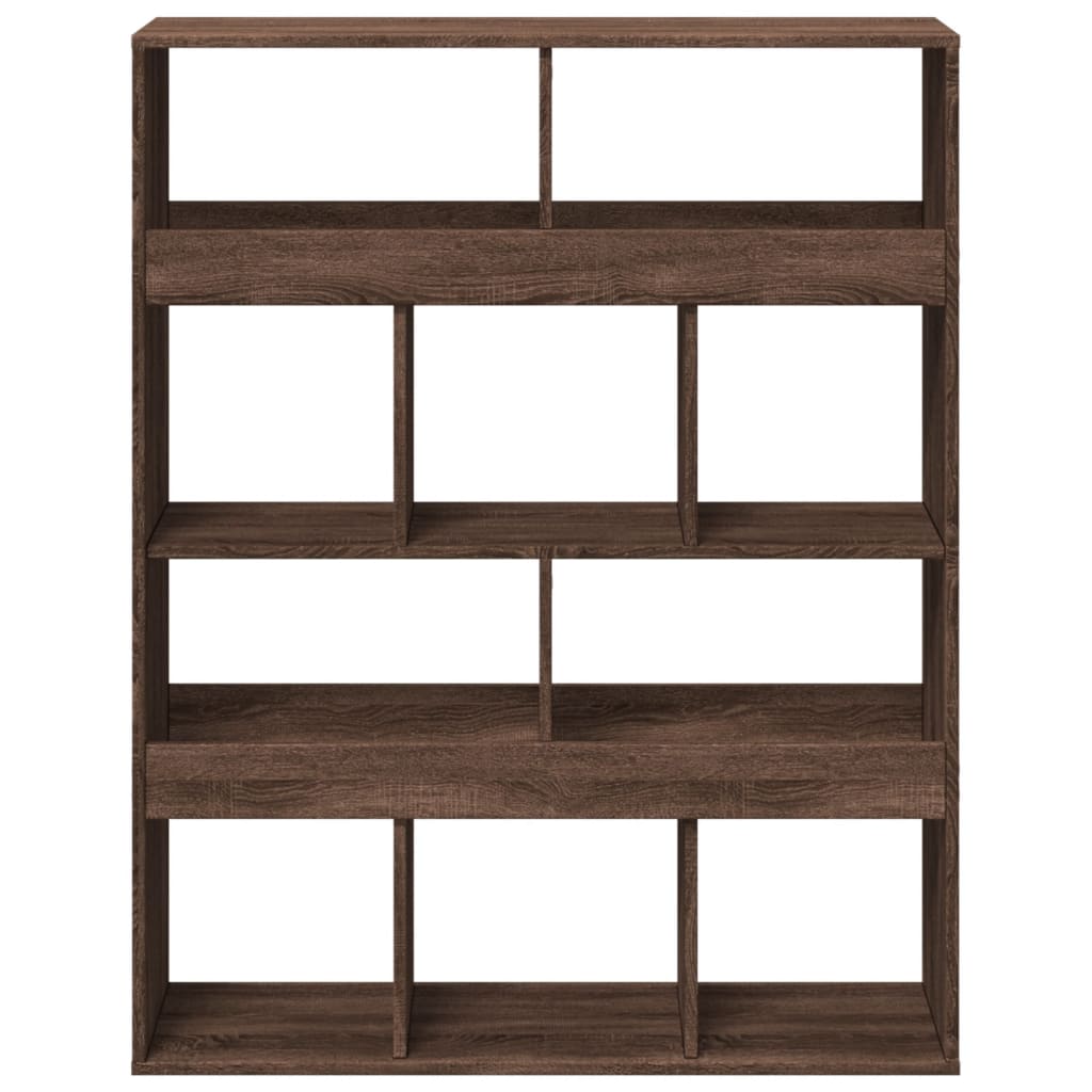 Βιβλιοθήκη/Διαχωριστικό Χώρου Δρυς 100x33x125,5 εκ. Επεξ. Ξύλο