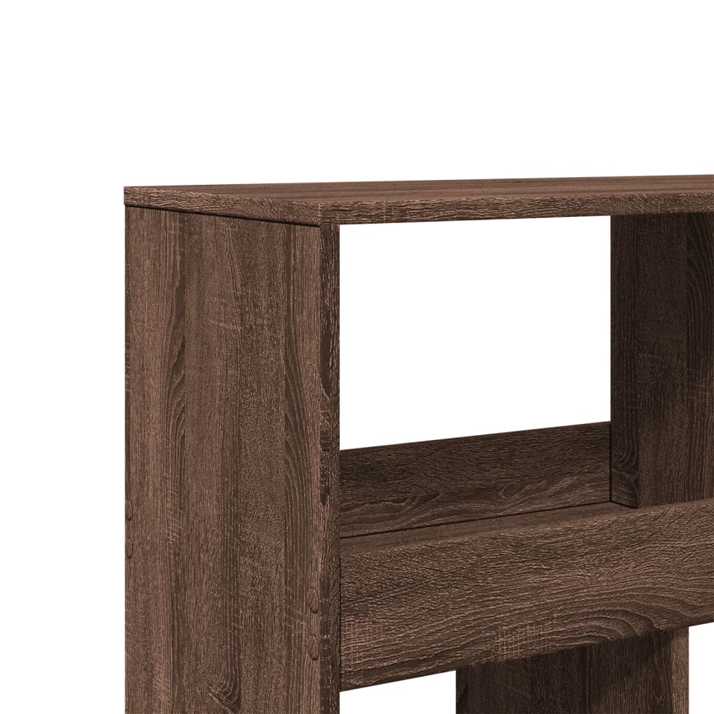 Βιβλιοθήκη/Διαχωριστικό Χώρου Δρυς 100x33x125,5 εκ. Επεξ. Ξύλο