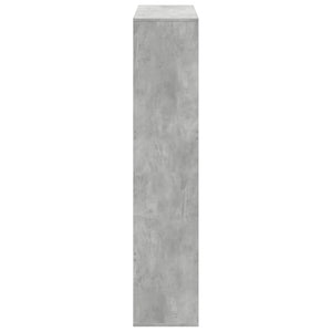 Βιβλιοθήκη/Διαχωριστικό Χώρου Γκρι 100x33x156,5 εκ. Επεξ. Ξύλο