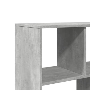 Βιβλιοθήκη/Διαχωριστικό Χώρου Γκρι 100x33x156,5 εκ. Επεξ. Ξύλο