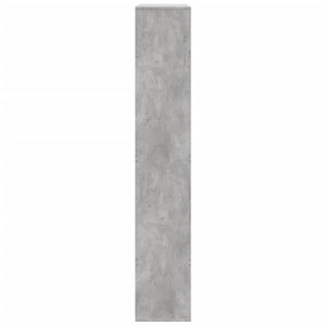 Βιβλιοθήκη/Διαχωριστικό Χώρου Γκρι 100x33x187,5 εκ. Επεξ. Ξύλο - Pakobazaar