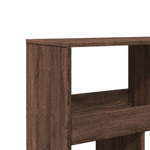 Βιβλιοθήκη/Διαχωριστικό Χώρου Δρυς 100x33x187,5 εκ. Επεξ. Ξύλο