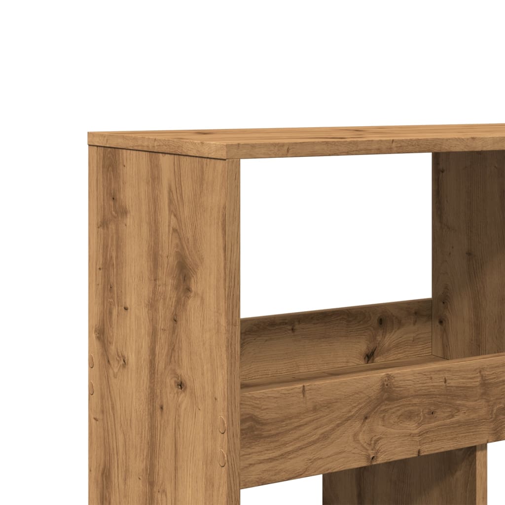 Βιβλιοθήκη/Διαχωριστικό Χώρου Δρυς 100x33x187,5 εκ. Επεξ. Ξύλο - Pakobazaar