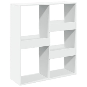 Βιβλιοθήκη/Διαχωριστικό Χώρου Λευκό 100x33x115 εκ. Επεξ. Ξύλο