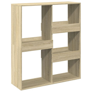 Βιβλιοθήκη/Διαχωριστικό Χώρου Δρυς 100x33x115 εκ. Επεξ. Ξύλο