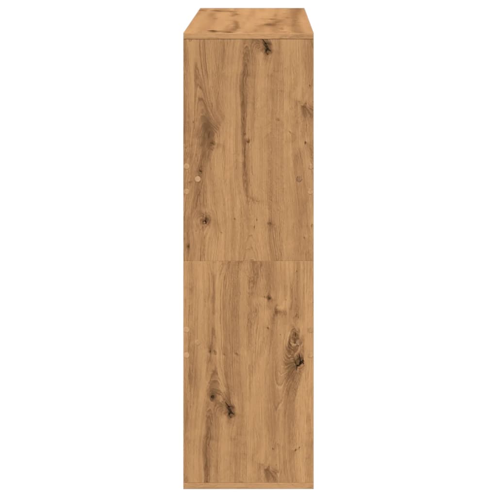 Βιβλιοθήκη/Διαχωριστικό Χώρου Δρυς 100x33x115 εκ. Επεξ. Ξύλο