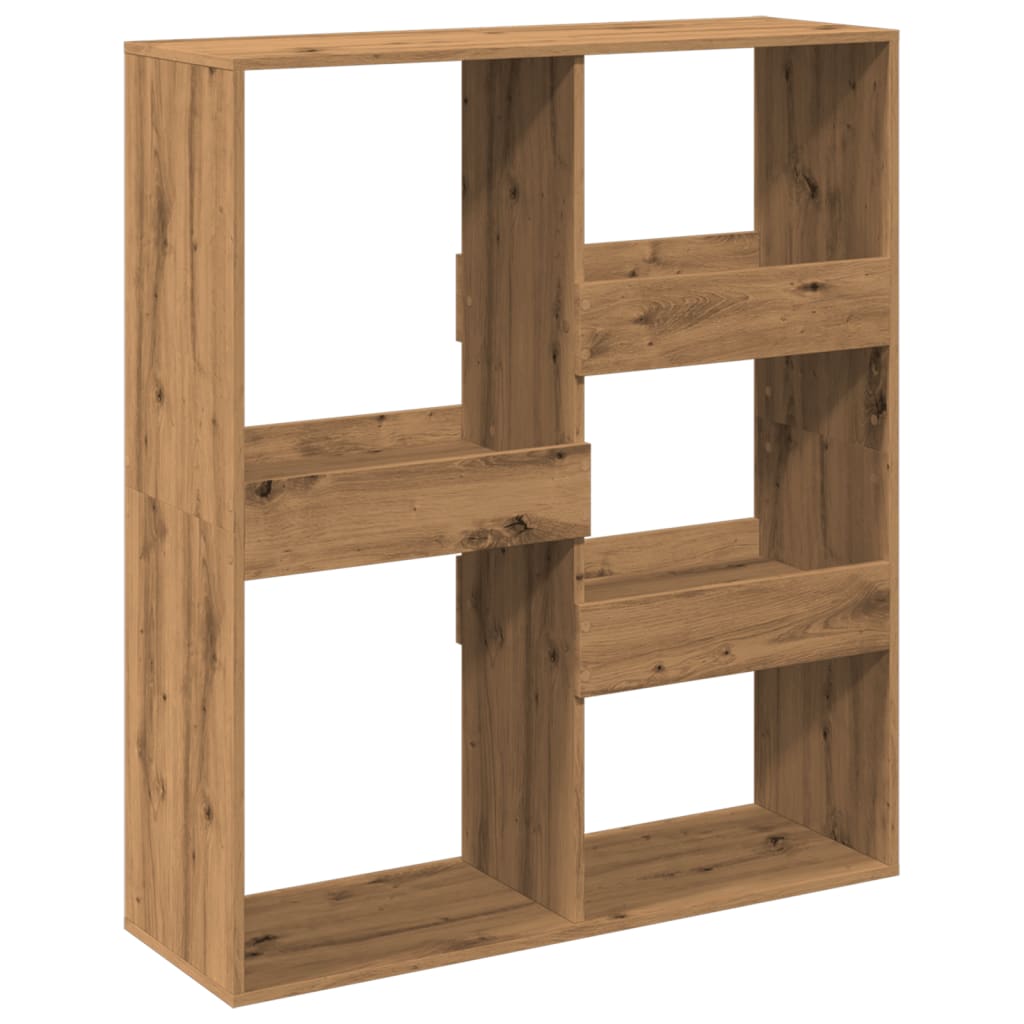 Βιβλιοθήκη/Διαχωριστικό Χώρου Δρυς 100x33x115 εκ. Επεξ. Ξύλο