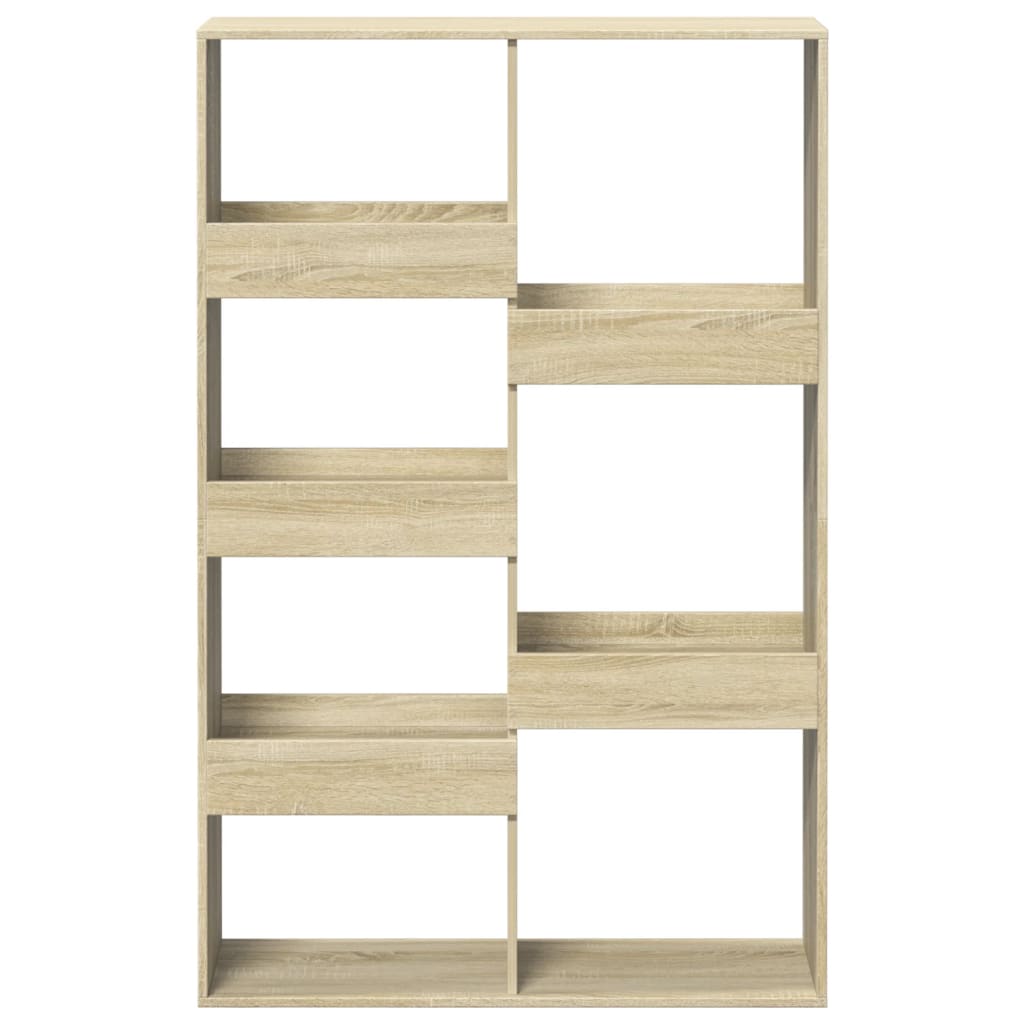 Βιβλιοθήκη/Διαχωριστικό Χώρου Δρυς 100x33x155,5 εκ. Επεξ. Ξύλο