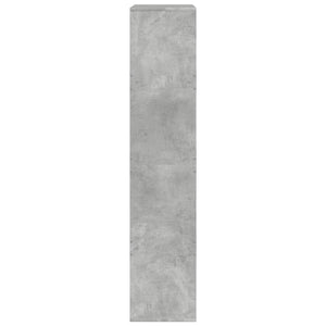 Βιβλιοθήκη/Διαχωριστικό Χώρου Γκρι 100x33x155,5 εκ. Επεξ. Ξύλο - Pakobazaar