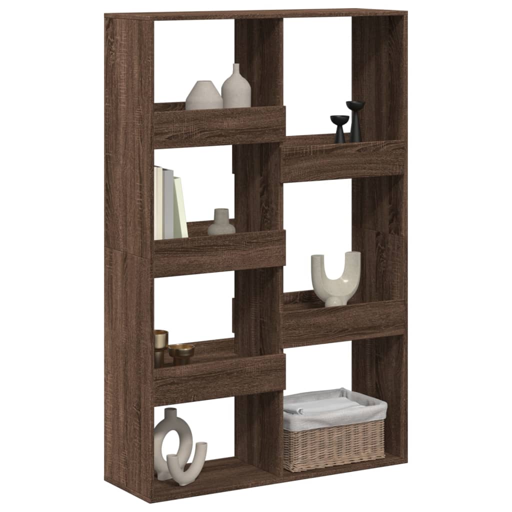 Βιβλιοθήκη/Διαχωριστικό Χώρου Δρυς 100x33x155,5 εκ. Επεξ. Ξύλο