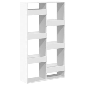 Βιβλιοθήκη/Διαχωριστικό Χώρου Λευκό 100x33x175 εκ. Επεξ. Ξύλο