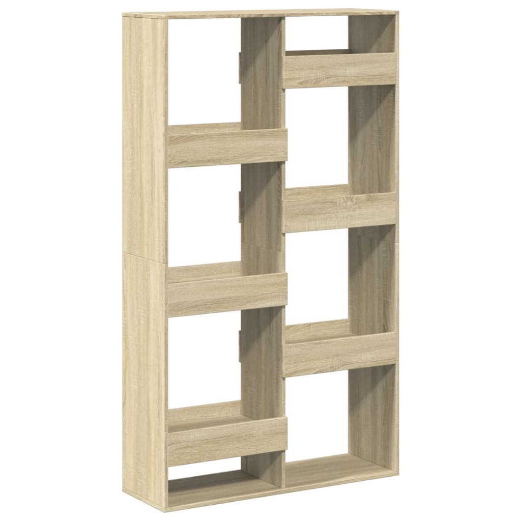 Βιβλιοθήκη/Διαχωριστικό Χώρου Δρυς 100x33x175 εκ. Επεξ. Ξύλο
