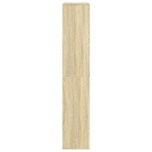 Βιβλιοθήκη/Διαχωριστικό Χώρου Δρυς 100x33x175 εκ. Επεξ. Ξύλο