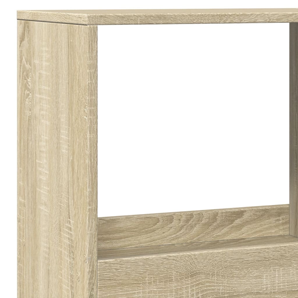 Βιβλιοθήκη/Διαχωριστικό Χώρου Δρυς 100x33x175 εκ. Επεξ. Ξύλο