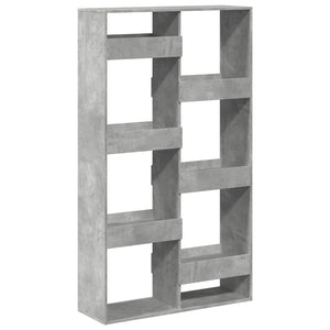 Βιβλιοθήκη/Διαχωριστικό Χώρου Γκρι 100x33x175 εκ. Επεξ. Ξύλο
