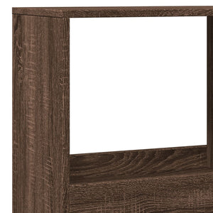 Βιβλιοθήκη/Διαχωριστικό Χώρου Δρυς 100x33x175 εκ. Επεξ. Ξύλο