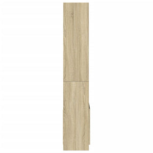 Ντουλάπι Sonoma Δρυς 63x33x180 εκ. από Επεξεργασμένο Ξύλο