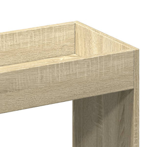 Ντουλάπι Sonoma Δρυς 63x33x180 εκ. από Επεξεργασμένο Ξύλο