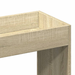 Ντουλάπι Sonoma δρυς 92x33x140 εκ. από Επεξεργασμένο Ξύλο