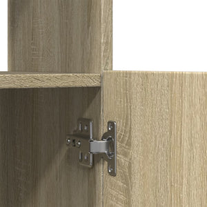 Ντουλάπι Sonoma δρυς 92x33x140 εκ. από Επεξεργασμένο Ξύλο