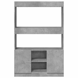 Ντουλάπι Γκρι Σκυρ. 92x33x140 εκ. από Επεξεργασμένο Ξύλο