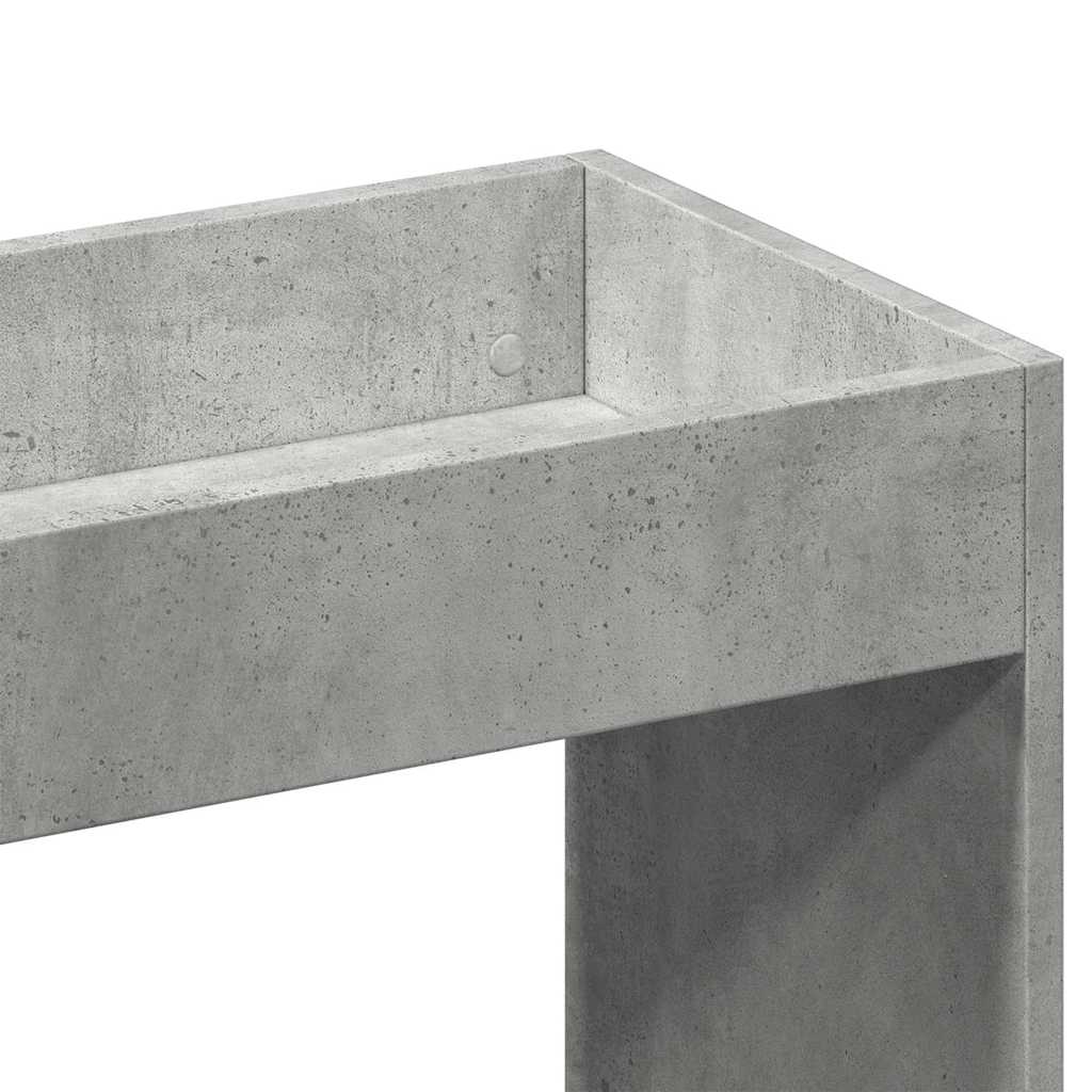 Ντουλάπι Γκρι Σκυρ. 92x33x140 εκ. από Επεξεργασμένο Ξύλο