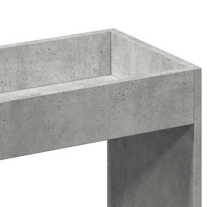 Ντουλάπι Γκρι Σκυρ. 92x33x140 εκ. από Επεξεργασμένο Ξύλο