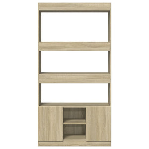 Ντουλάπι Sonoma Δρυς 92x33x180εκ. από Επεξεργασμένο Ξύλο