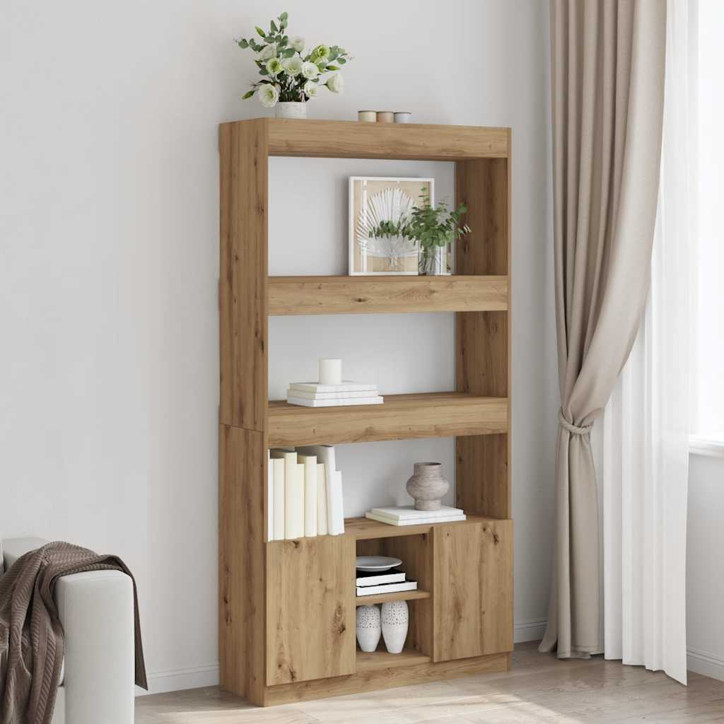 Ντουλάπι Αρτισιανή Δρυς 92x33x180εκ. από Επεξεργασμένο Ξύλο - Pakobazaar