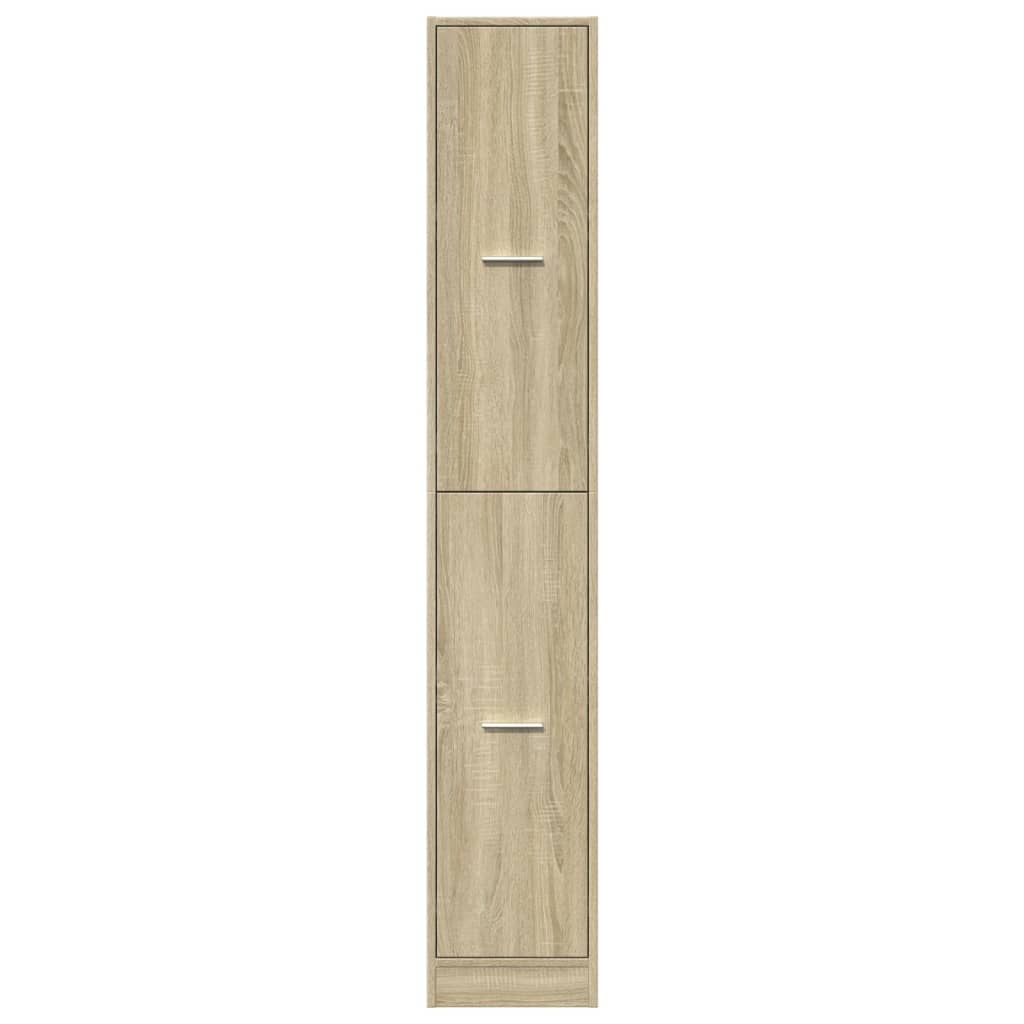 Συρταριέρα Γενικής Χρήσης Sonoma Δρυς 30x41x174,5εκ Επεξ. Ξύλο