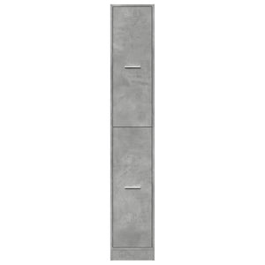 Συρταριέρα Γενικής Χρήσης Γκρι Σκυρ.30x41x174,5 εκ. Επεξ. Ξύλο