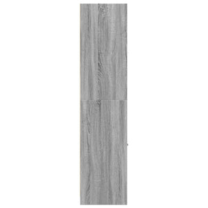 Συρταριέρα Γενικής Χρήσης Γκρι Sonoma 30x41x174,5 εκ.Επεξ. Ξύλο