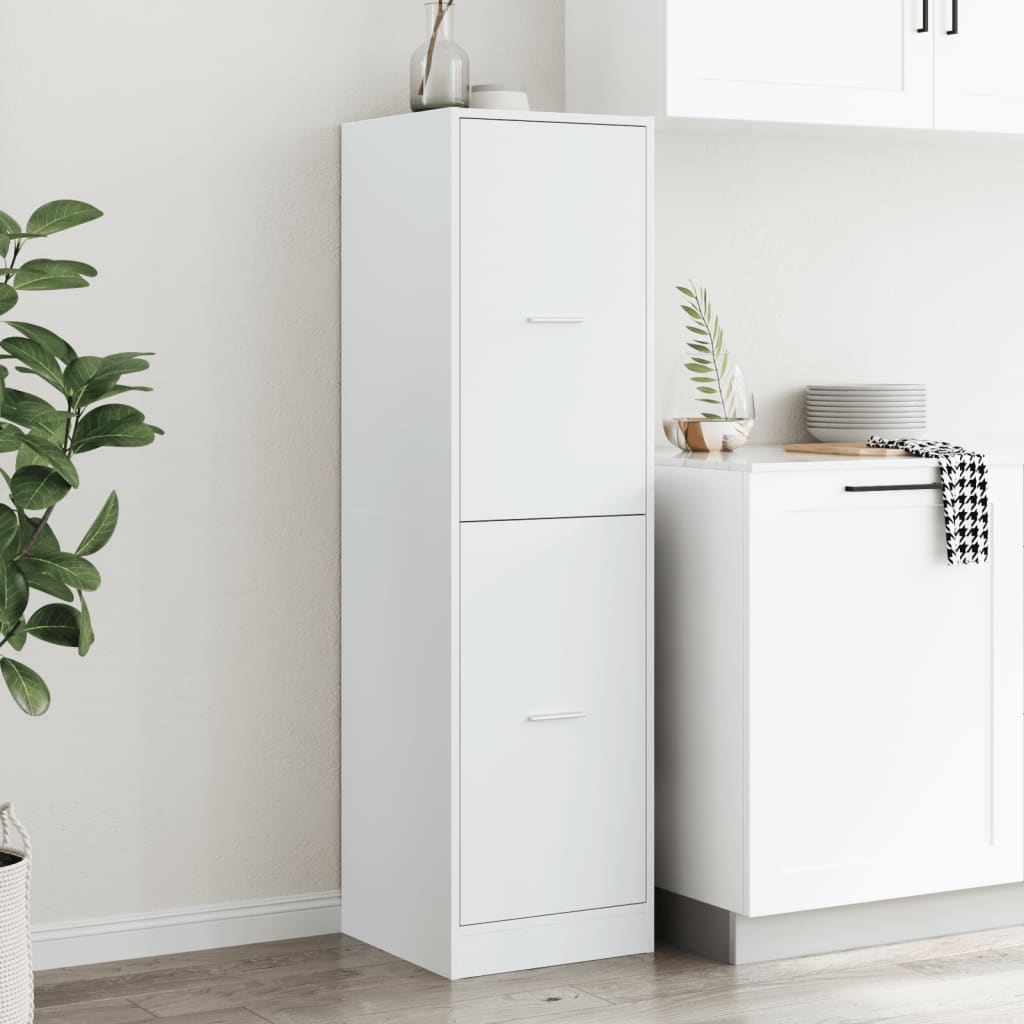 Συρταριέρα Γενικής Χρήσης Λευκή 40 x 41 x 144,5 εκ. Επεξ. Ξύλο - Pakobazaar