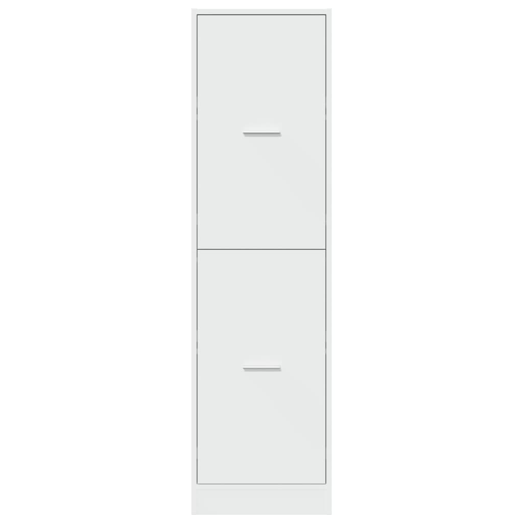 Συρταριέρα Γενικής Χρήσης Λευκή 40 x 41 x 144,5 εκ. Επεξ. Ξύλο - Pakobazaar