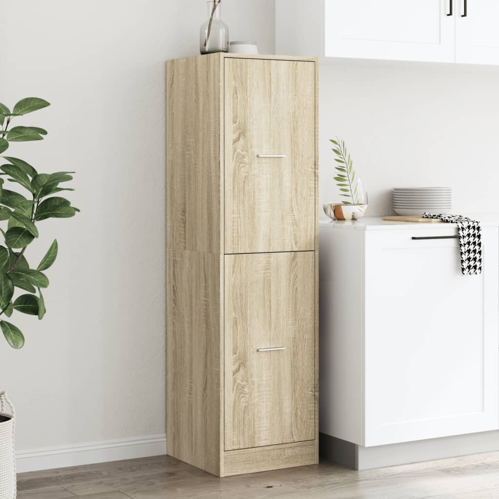 Συρταριέρα Γενικής Χρήσης Sonoma Δρυς 40x41x144,5εκ Επεξ. Ξύλο