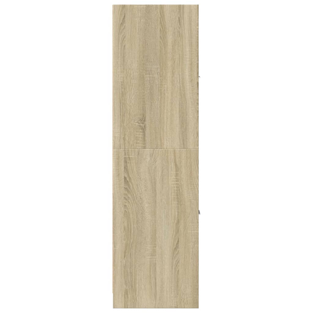 Συρταριέρα Γενικής Χρήσης Sonoma Δρυς 40x41x144,5εκ Επεξ. Ξύλο
