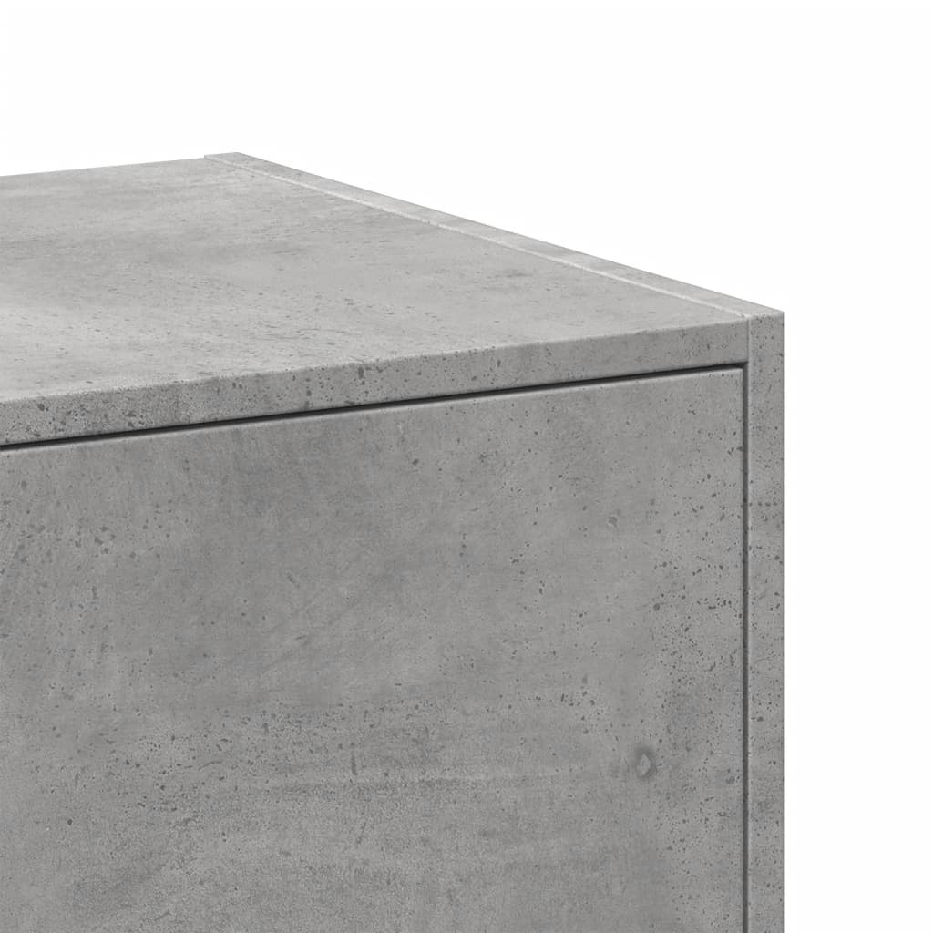 Συρταριέρα Γενικής Χρήσης Γκρι Σκυρ.40x41x144,5 εκ. Επεξ. Ξύλο