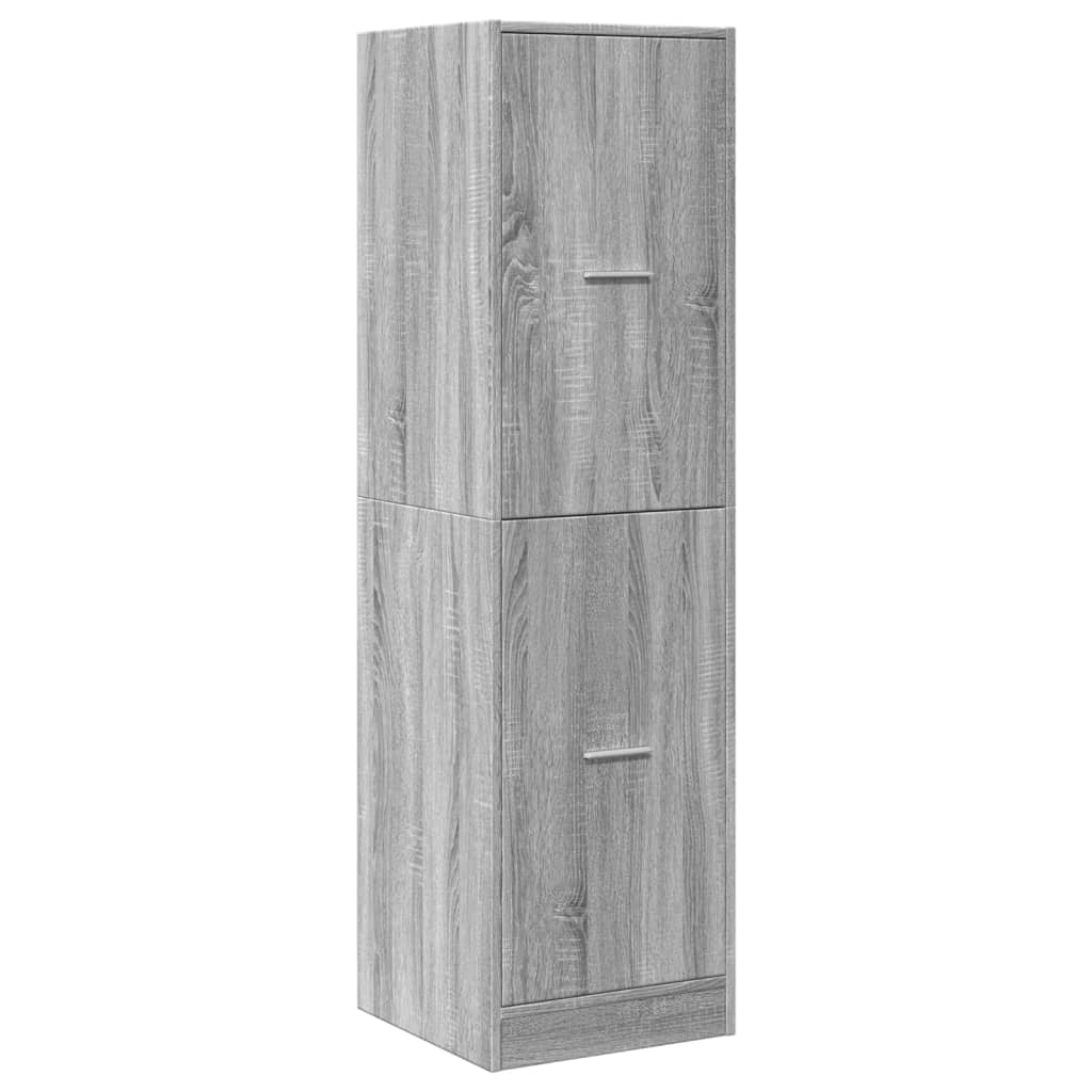 Συρταριέρα Γενικής Χρήσης Γκρι Sonoma 40x41x144,5 εκ.Επεξ. Ξύλο