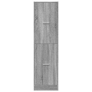 Συρταριέρα Γενικής Χρήσης Γκρι Sonoma 40x41x144,5 εκ.Επεξ. Ξύλο