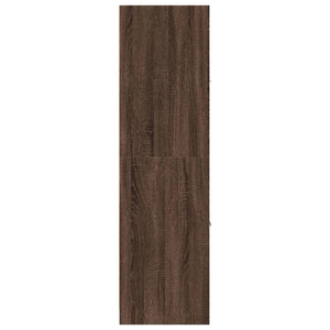 Συρταριέρα Γενικής Χρήσης Καφέ Δρυς 40x41x144,5 εκ. Επεξ. Ξύλο