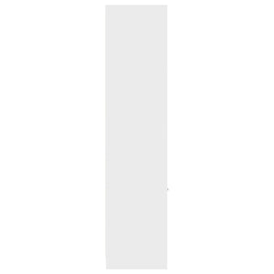 Συρταριέρα Γενικής Χρήσης Λευκή 40x41x174,5 εκ. Επεξ. Ξύλο