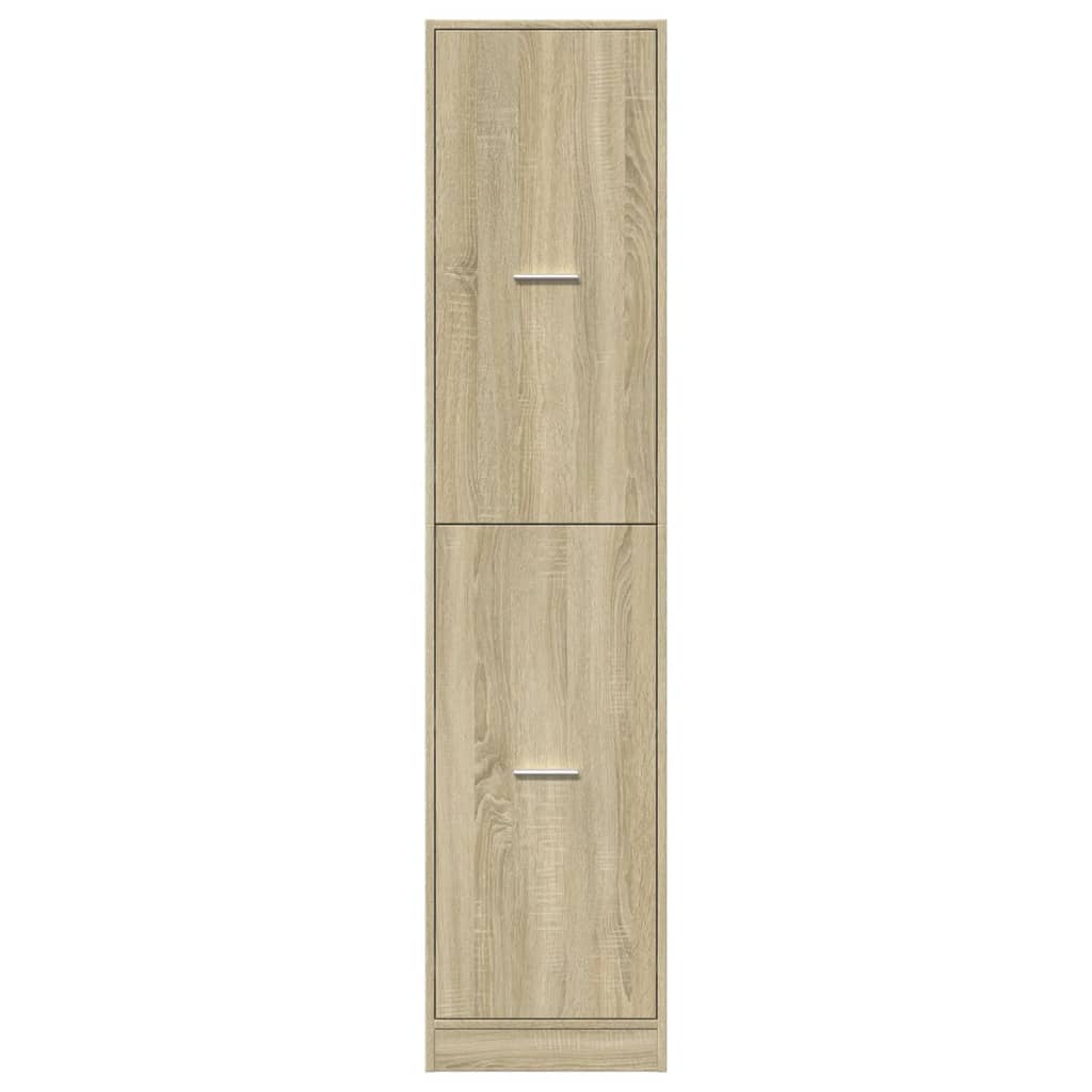 Συρταριέρα Γενικής Χρήσης Sonoma Δρυς 30x41x174,5εκ Επεξ. Ξύλο - Pakobazaar