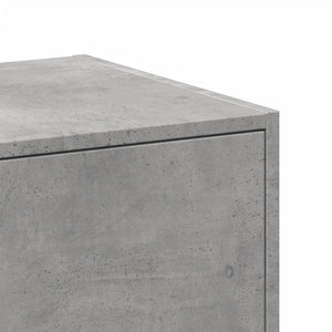 Συρταριέρα Γενικής Χρήσης Γκρι Σκυρ. 40x41x174,5 εκ. Επεξ. Ξύλο