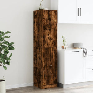 Συρταριέρα Γενικής Χρήσης Καπνιστή Δρυς 40x41x174,5 Επεξ. Ξύλο