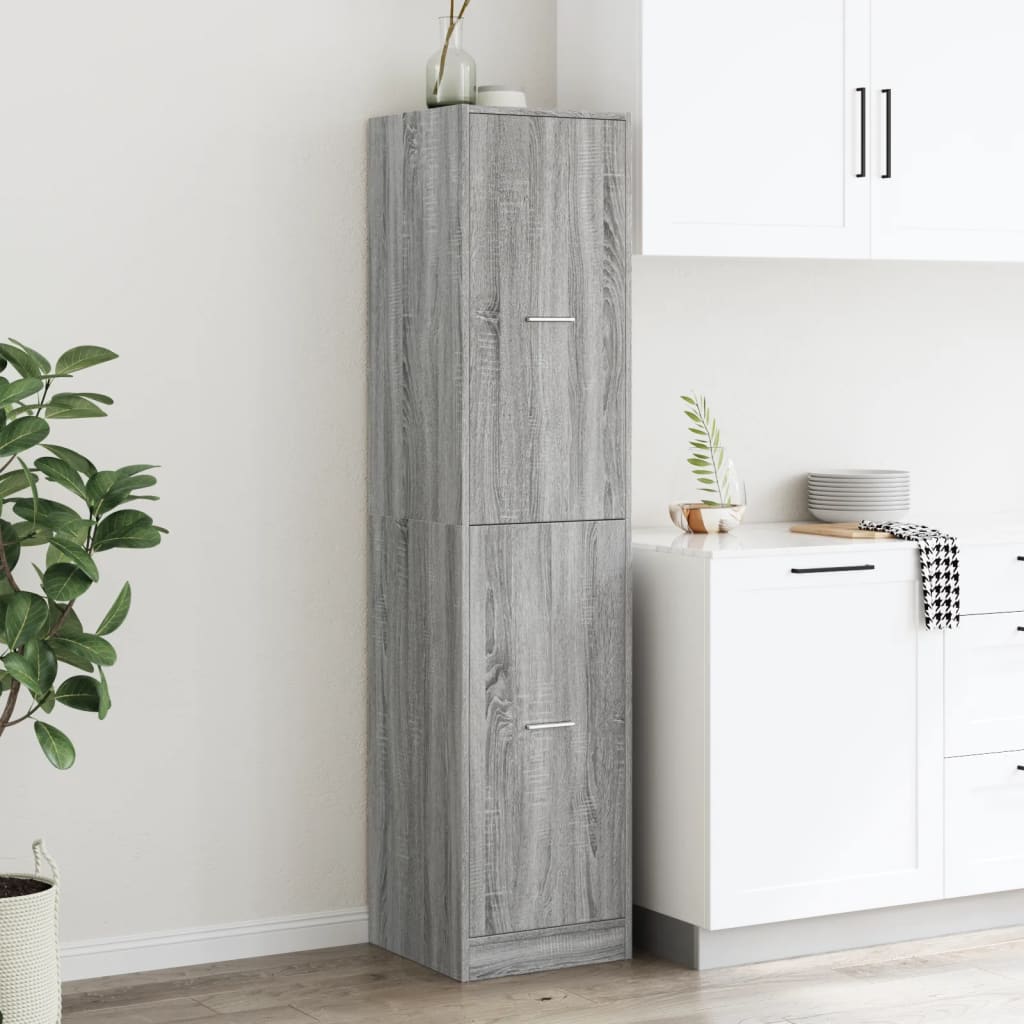 Συρταριέρα Γενικής Χρήσης Γκρι Sonoma 40x41x174,5 εκ.Επεξ. Ξύλο