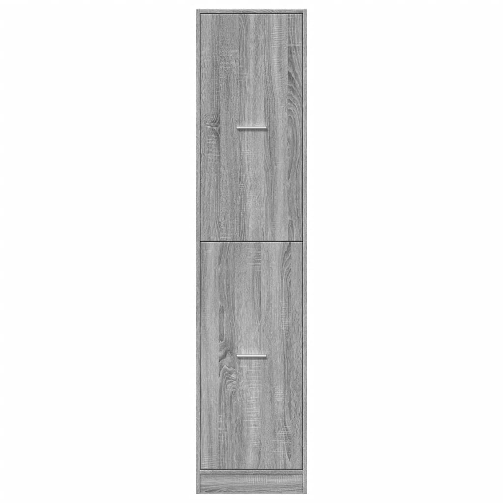 Συρταριέρα Γενικής Χρήσης Γκρι Sonoma 40x41x174,5 εκ.Επεξ. Ξύλο