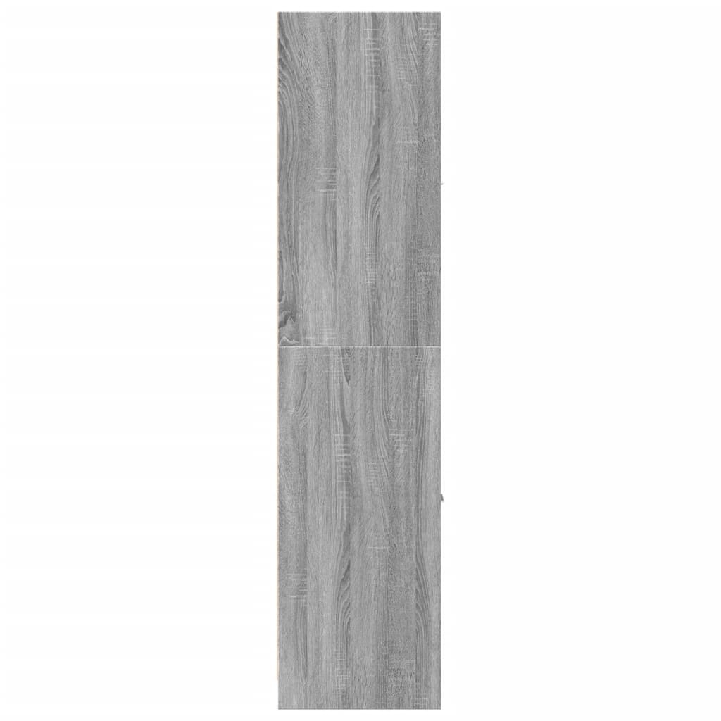 Συρταριέρα Γενικής Χρήσης Γκρι Sonoma 40x41x174,5 εκ.Επεξ. Ξύλο