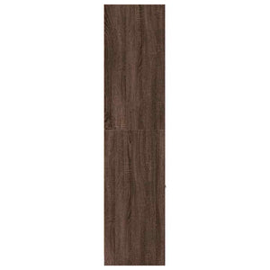 Συρταριέρα Γενικής Χρήσης Καφέ Δρυς 40x41x174,5 εκ. Επεξ. Ξύλο