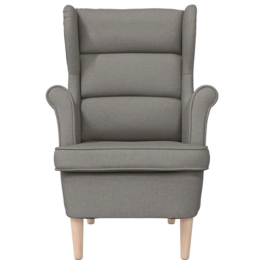 πολυθρόνα Taupe 74x84x100 cm Ύφασμα